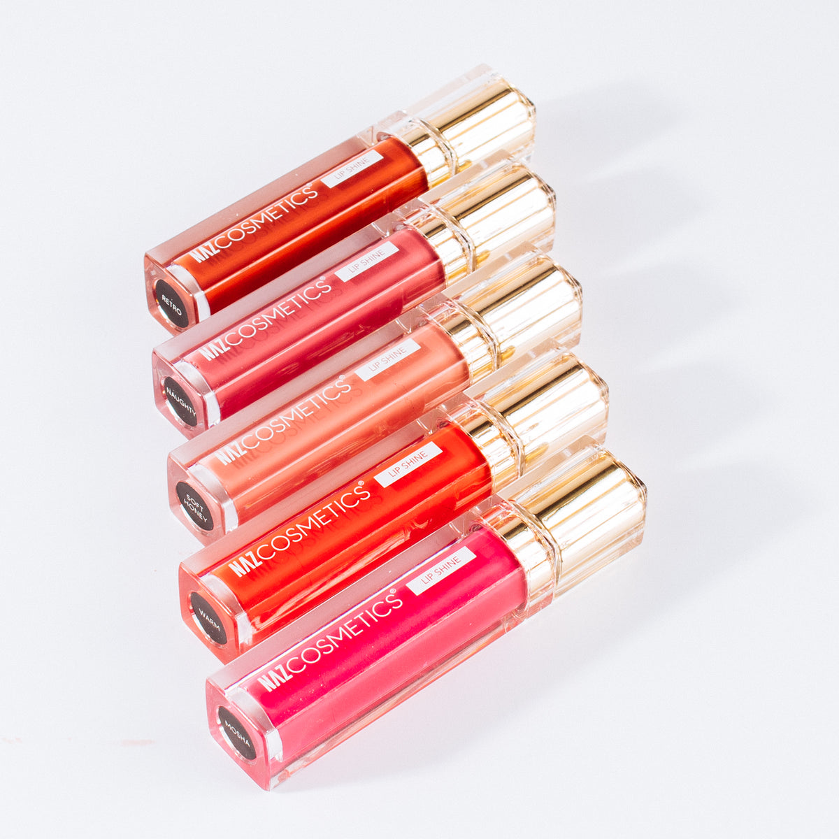 Lip Shine Lacquers (Gold Tube)